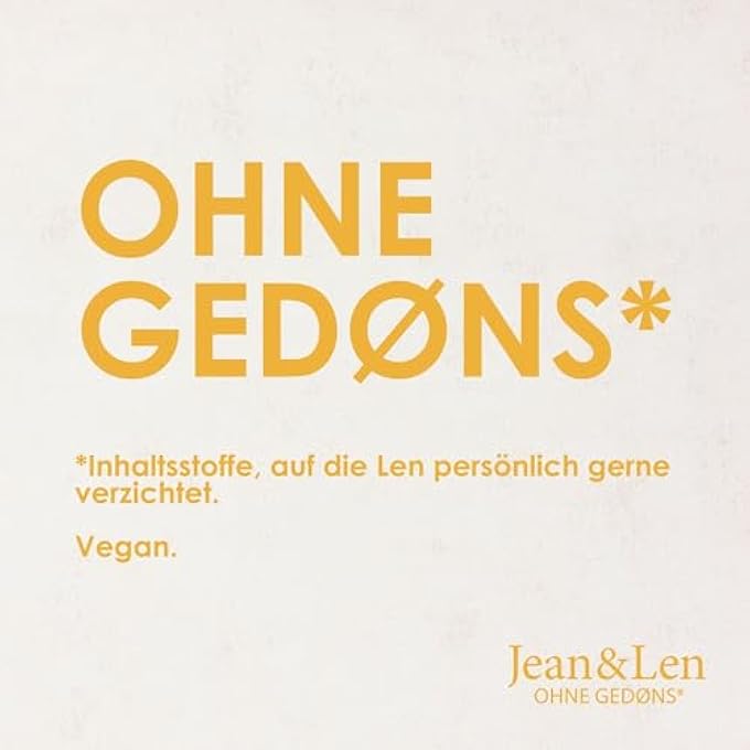 Jean & Len بلسم لوكندراوم مانجو وماتشا، يروض الشعر المجعد والخشن، يقلل من تقصف الأطراف، يغذي ويحدد الموجات الطبيعية والتجاعيد، خالي من البارابين والسيليكون، نباتي، 300 مل - Image 3
